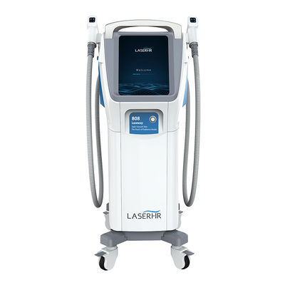 Beli 600W 2000W 808nm Diode Permanen Laser Hair Removal Machine Dengan Genggam Ganda pembuatan online