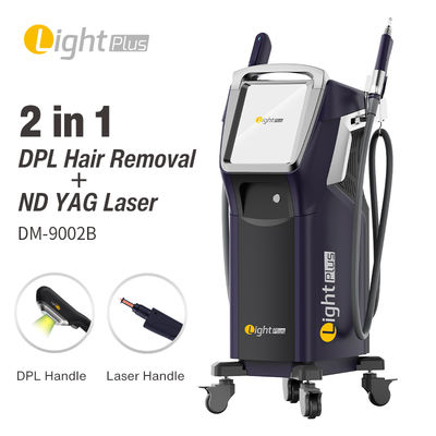 Beli 2 dalam 1 OPT SHR IPL Yag Laser Pigment Removal Skin Rejuvenation Hair Removal Beauty Machine pembuatan online