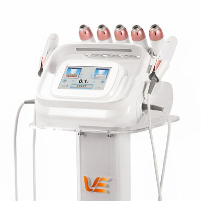 Portable Anti Aging Ultrasound Perawatan Kulit Mesin Untuk Lift Wajah 7 Probe